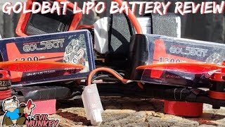 GoldBat Lipo Battery Review [upl. by Auqinahs97]