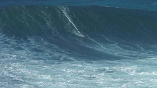 Nazare Epic Big Wave Surfing 141218 [upl. by Hesler]