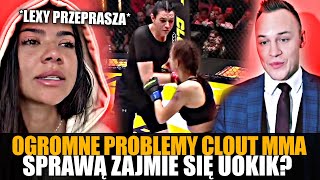 OGROMNE KŁOPOTY CLOUT MMA WALKA GOHA vs NIKITA LEXY PRZEPRASZA [upl. by Aroon945]