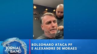 “Chifre em cabeça de cavalo” diz Bolsonaro sobre inquérito do golpe de Estado  Jornal da Band [upl. by Anatniuq549]