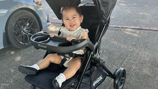 Updating our baby’s stroller tiktok rwenjm 🫶🏼 babytrend strollers firsttimemom [upl. by Homer]