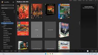 LaunchBox MS Dos Games Easy Set Up [upl. by Lydnek]