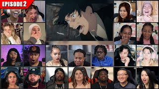 Full Episode Chainsaw Man Episode 2 Reaction Mashup  チェンソーマン [upl. by Alaaj]