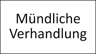 Wie wichtig ist die mündliche Verhandlung vor Gericht  Fachanwalt Alexander Bredereck [upl. by Mayman]