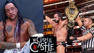 Drew McIntyre Defeats Damian Priest And Wins World Heavyweight Championship At Clash At The Castle [upl. by Ozner]