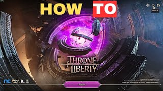 Throne and Liberty How to use Open MicPushtoTalkMic Toggle for voice chat [upl. by Ylrebmi]