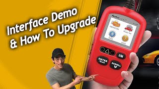 Autel AL329 Code Reader OBD 2 Scanner View Of Features How To Update Software Product Links [upl. by Rodrich]