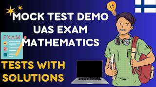 Entrance Exam Live Demo Test for Mathematical Skills 🇫🇮 finland [upl. by Eatnahc816]