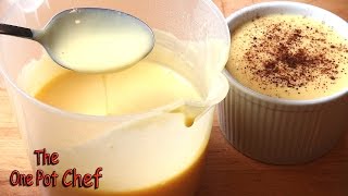 Classic Vanilla Custard  One Pot Chef [upl. by Michal]