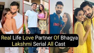 Real Life Love Partner Of Bhagya Lakshmi Serial New Cast  Malishka  Rishi  TM [upl. by Derna]