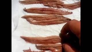 COMO PREPARAR ANCHOAS CONSERVA EN ACEITE DE OLIVA [upl. by Yank512]