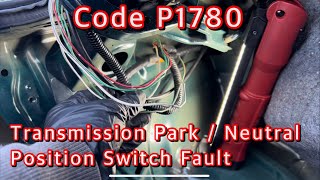 1997 To 2001 Toyota Camry Transmission Park  Neutral Position Switch Fault  P1780  Easy Fix [upl. by Akiemat]