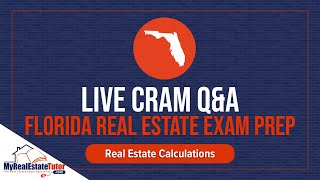 Florida Real Estate Exam Prep Real Estate Calculations [upl. by Nyliram147]