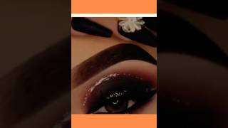 smokey eye makeup and glitter eyeliner [upl. by Andreas]