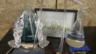 Make Nitric Acid by Thermal Decomposition of Copper Nitrate [upl. by Baily]