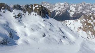 Ski Slope in the Julian Alps [upl. by Yregram]