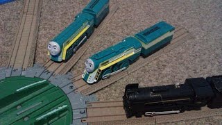 Plarail Connor and Plarail C61 2 464 Locomotives Unboxing Review and Run [upl. by Cirad290]