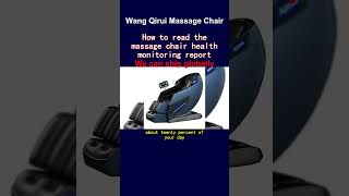 How to read the massage chair health monitoring report [upl. by Yrhcaz334]