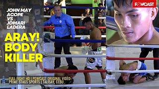 John May Acope vs Jomari Ladera Full Boxing Fight  Prime Stags Sports [upl. by Mungo]