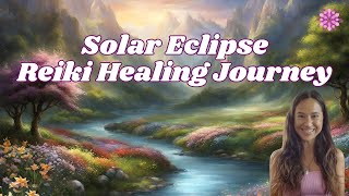 Reiki Journey to Tau Ceti amp Achernar Star  Aries Solar Eclipse Reiki Meditation no music [upl. by Ahsyak]