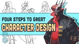 DESIGNING A CHARACTER My Process and things to keep in mind [upl. by Pontus]