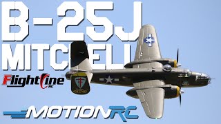 AllNew FlightLine B25 Mitchell 1600mm Bomber  Motion RC [upl. by Manfred]