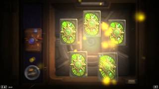 HEARTHSTONE OUVERTURE DE 50 PACKS  MEGA LEGENDAIRE 1 [upl. by Anahsit252]