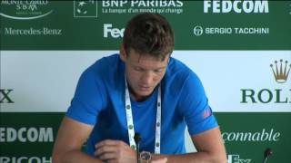 Berdych Reflect On Granollers Win In MonteCarlo [upl. by Niven]