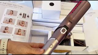 Shark FlexFusion UnBoxing Flex Dryer Smooth AirBrush Hair Curling Air Wands Ceramic Straightener [upl. by Georg]