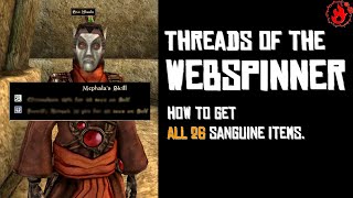 Threads of the Webspinner  Morag Tong Walkthrough TES III Morrowind [upl. by Normand]