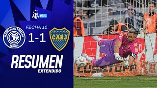 Independiente Rivadavia 11 Boca Juniors  TorneoBetano  Resumen Extendido  Fecha 10 [upl. by Fannie189]