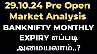 291024  BANKNIFTY MONTHLY EXPIRY எப்படி அமையலாம் [upl. by Layor]