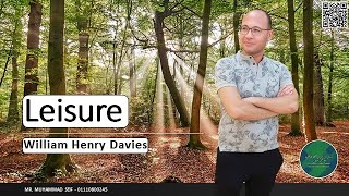 Leisure  William Henry Davies  شرح قصيدة وقت الفراغ [upl. by Ulphi273]