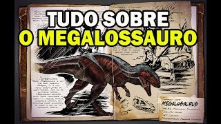 ARKDEX  MEGALOSSAURO  MEGALOSAURUS  ARK SURVIVAL EVOLVED [upl. by Lorenza]