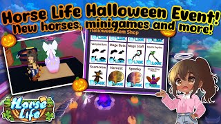 Horse Life Halloween Event Week 1 Horse Life Roblox [upl. by Gamages]