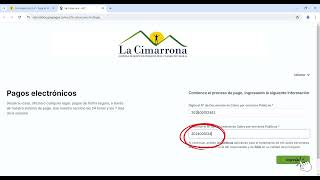 Instructivo  pago de facturas de servicios públicos La Cimarrona ESP [upl. by Ailegnave]