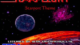 Starflight Starport Theme Sega Genesis  Megadrive [upl. by Ellehcan]