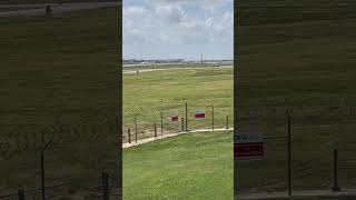 777 Takeoff from DFWKDFWaviation 777 shorts takeoff planespotting boeing [upl. by Nanreit583]