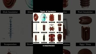 Types of Insulators insulators porcelininsulators electrical electricengginsulator powersystem [upl. by Zarla824]