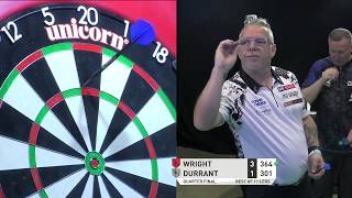 Wright v Durrant  PDC Summer Series Day One  QuarterFinal [upl. by Germayne]