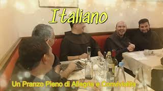 UN PRANZO PIENO DI ALLEGRIA E CONVIVIALITA DOPO IL PELLEGRINAGGIO NELLA CITTA DI ASSISI [upl. by Carlile]