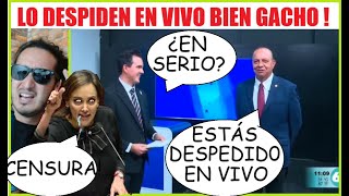 DESPEDIDO EN VIVO  Gustavo Macalpin es despedido pero INVENTAN que fue censura [upl. by Briggs866]