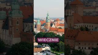 NAJPIĘKNIEJSZE MIASTO W POLSCE 🔥 podróże polska zwiedzanie ciekawostka ciekawostki krakow [upl. by Dambro]