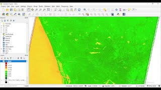 NDVI in QGIS [upl. by Campagna953]