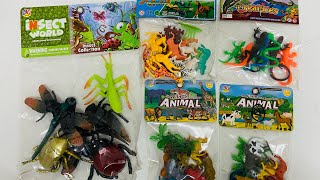 Plastic animals Unboxing order Flipkart  animals collection CatDog ElephantTigerHorse [upl. by Suivat]