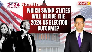 US Election 2024 Which Swing States Will Decide the 2024 US Election Outcome  Full Analysis [upl. by Una]