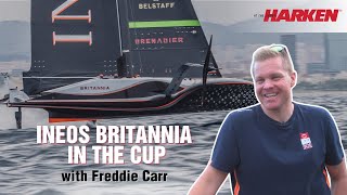 Part 1  INEOS Britannias Freddie Carr Cycles into the Americas Cup [upl. by Aelem]