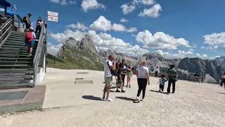 Seceda in the Dolomites Italy in Aug 14th 2023 [upl. by Bartel]