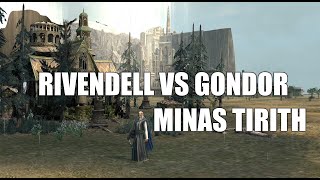 AotR 82 mod  How To Play Rivendell vs Gondor [upl. by Adnuhsat]