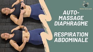 Massage diaphragme  respiration abdominale [upl. by Arlana651]